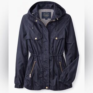 #6 Cavalini Navy Anorak Size M
